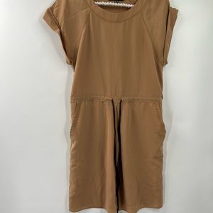 Asos BrownCap Sleeve Dress ( 6 )